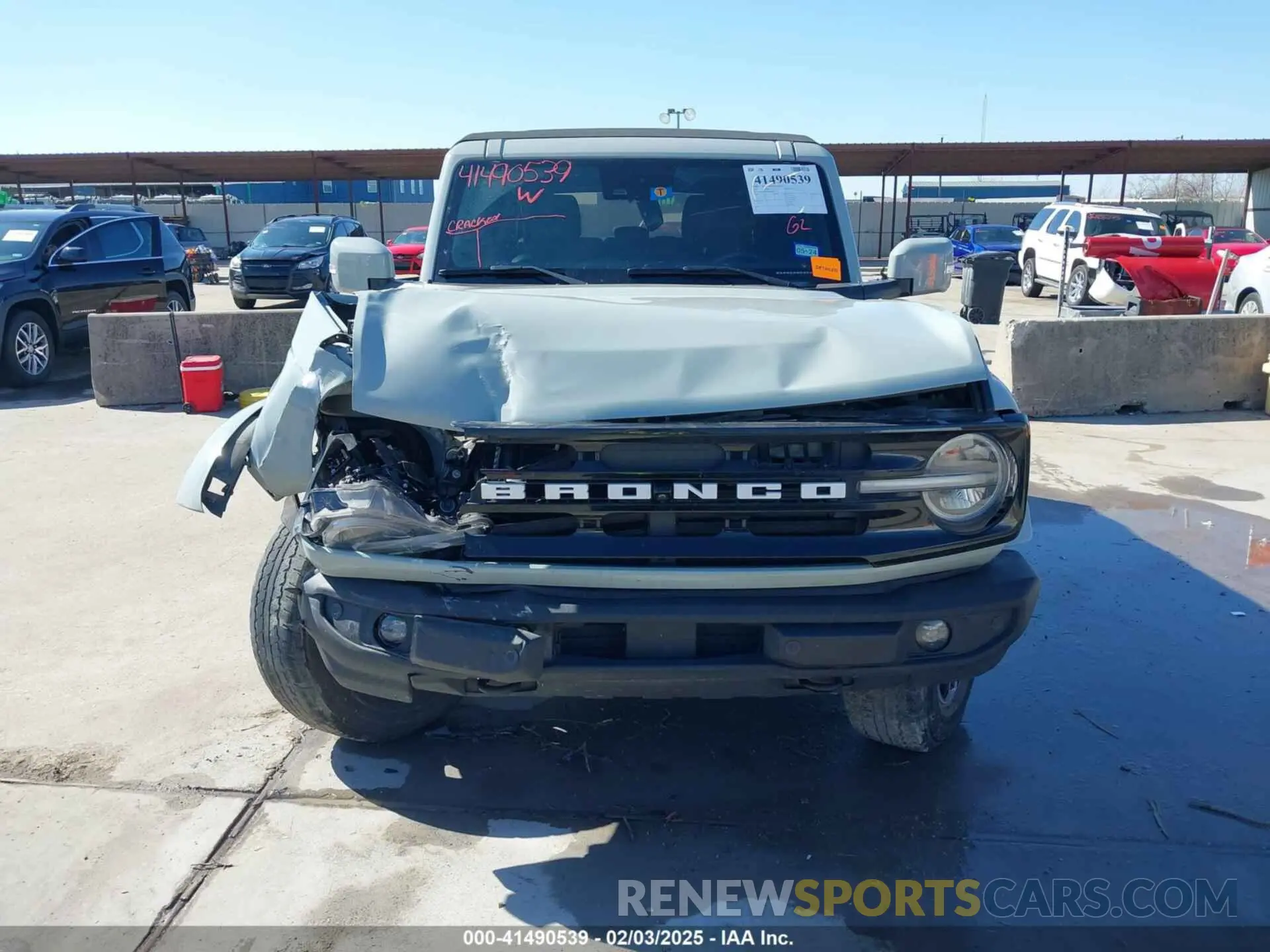12 fotografías del automóvil dañado 1FMDE5BHXMLB06040 FORD BRONCO 2021