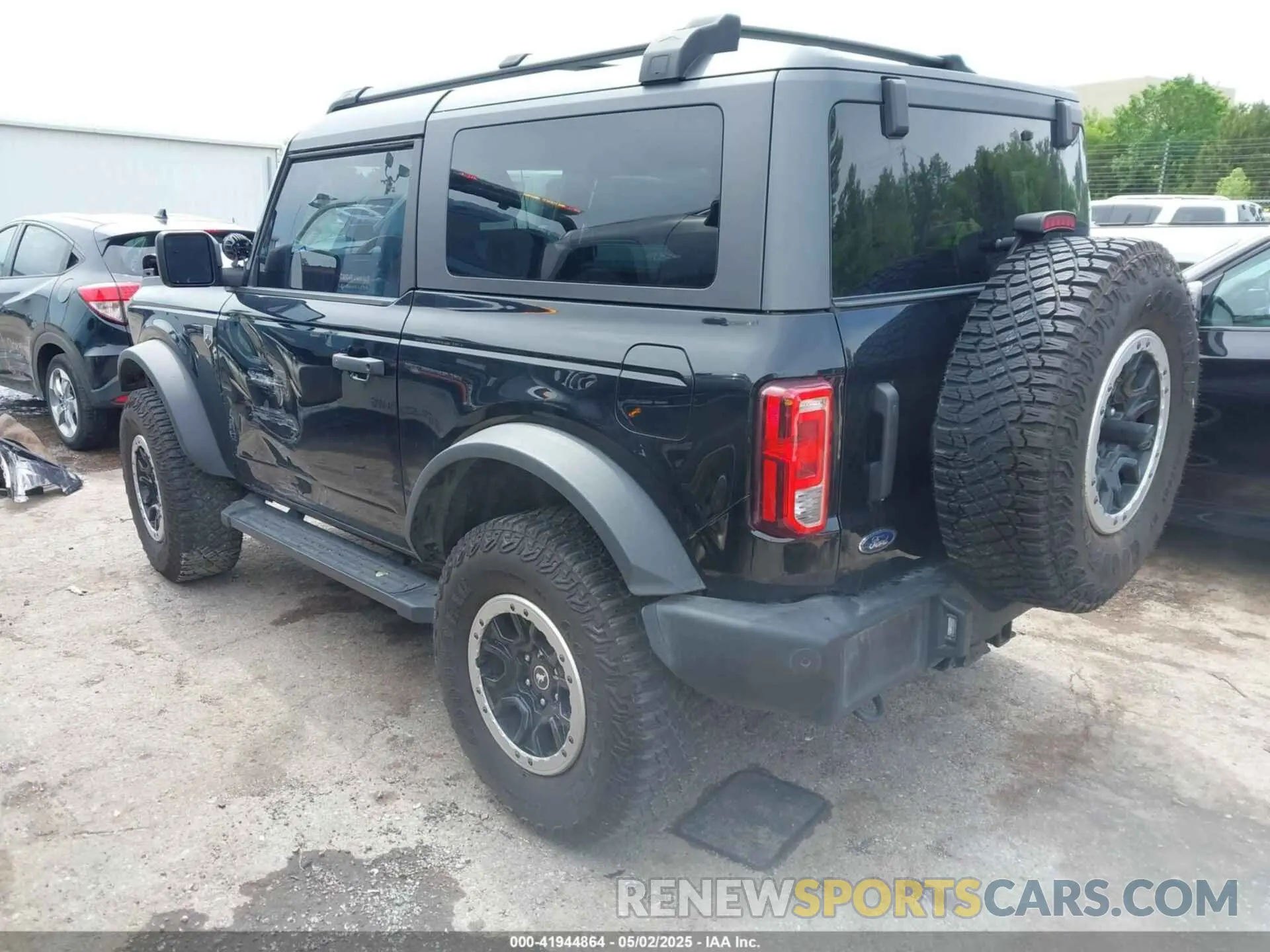 3 fotografías del automóvil dañado 1FMDE5CHXMLA64063 FORD BRONCO 2021