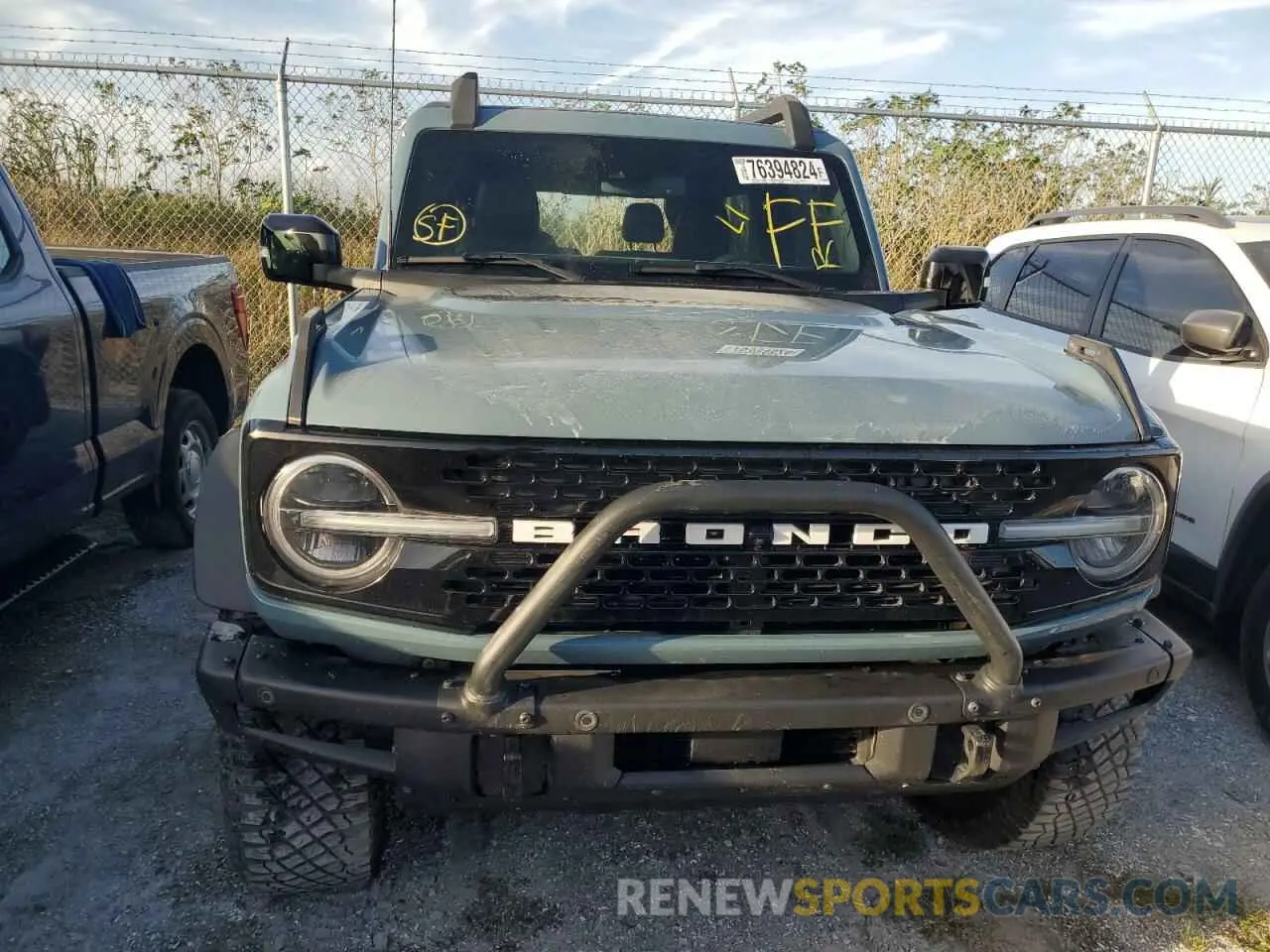 5 fotografías del automóvil dañado 1FMDE5CP5MLA66892 FORD BRONCO 2021