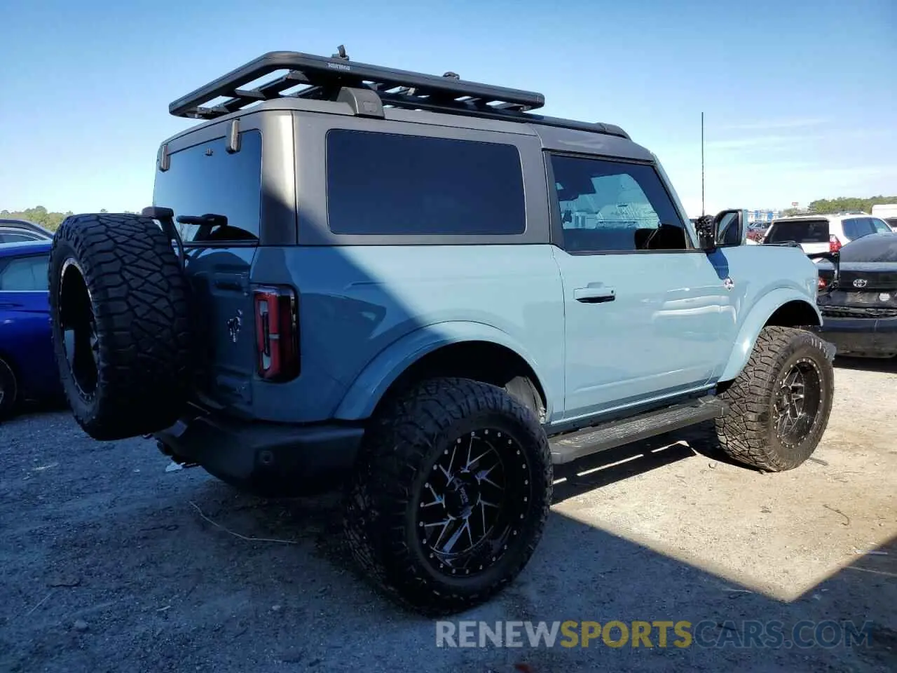 3 fotografías del automóvil dañado 1FMDE5CPXMLA63292 FORD BRONCO 2021