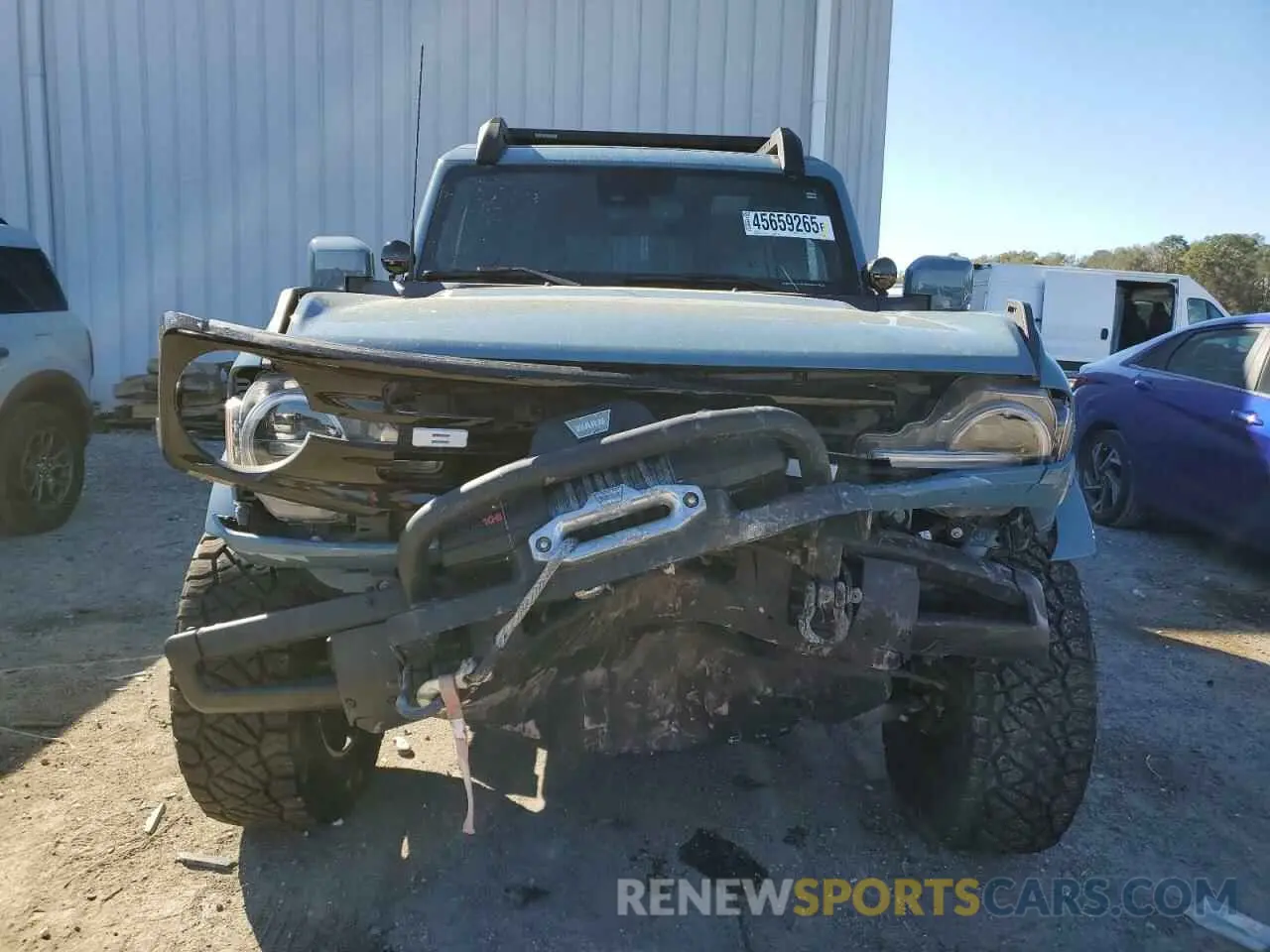 5 fotografías del automóvil dañado 1FMDE5CPXMLA63292 FORD BRONCO 2021