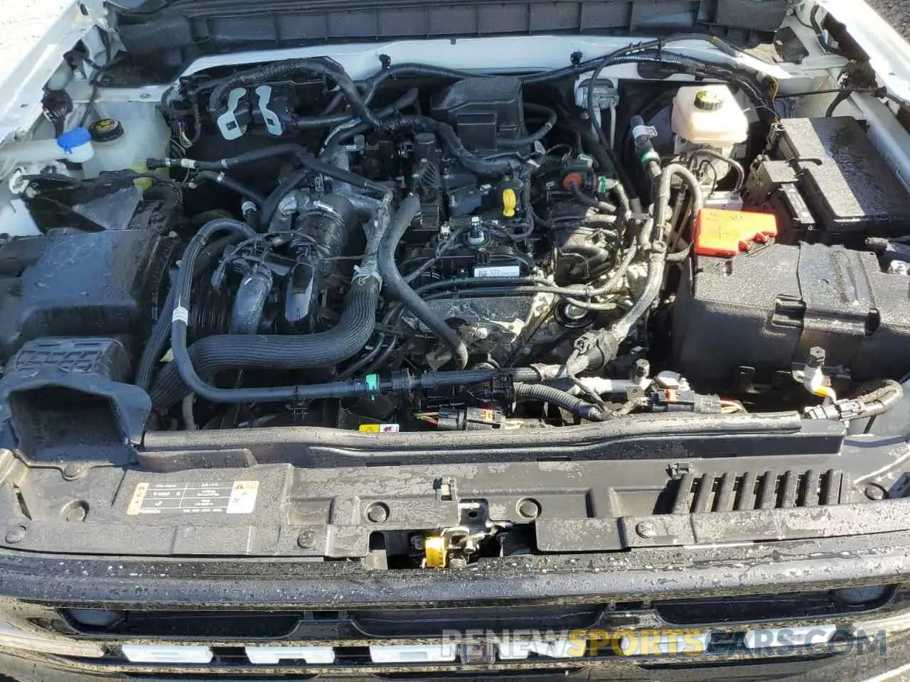 12 fotografías del automóvil dañado 1FMDE5DH0MLB04620 FORD BRONCO 2021