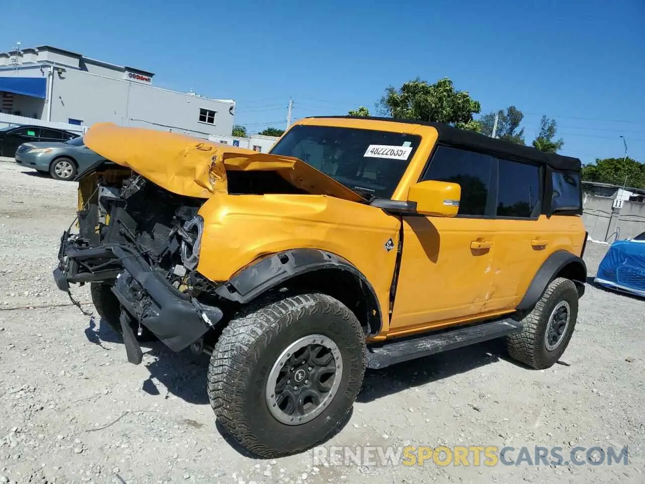 1 fotografías del automóvil dañado 1FMDE5DH6MLB02239 FORD BRONCO 2021