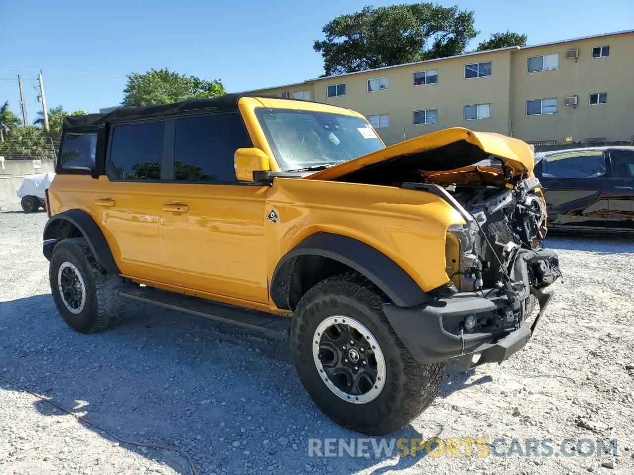 4 fotografías del automóvil dañado 1FMDE5DH6MLB02239 FORD BRONCO 2021