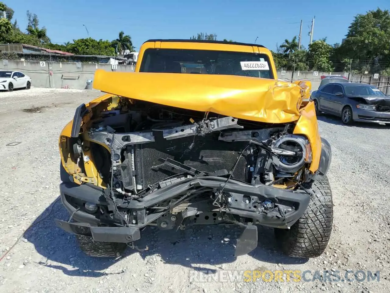 5 fotografías del automóvil dañado 1FMDE5DH6MLB02239 FORD BRONCO 2021