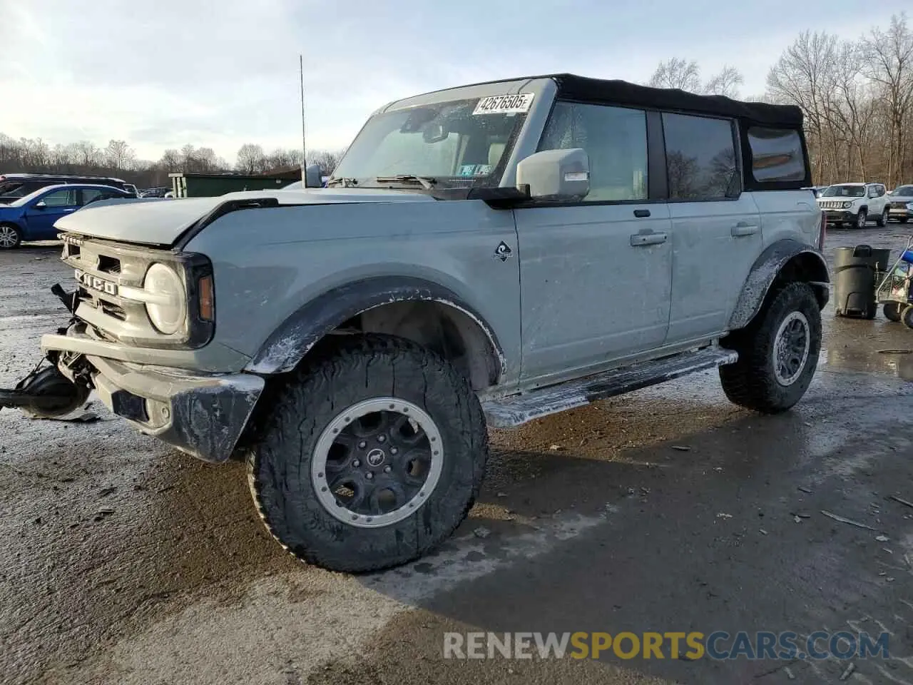 1 fotografías del automóvil dañado 1FMDE5DH7MLA94877 FORD BRONCO 2021