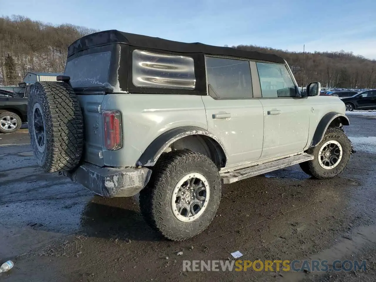 3 fotografías del automóvil dañado 1FMDE5DH7MLA94877 FORD BRONCO 2021