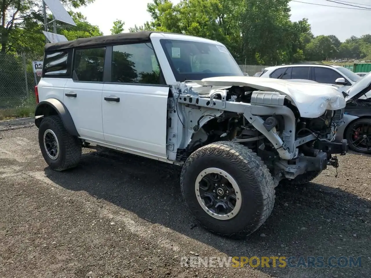 4 fotografías del automóvil dañado 1FMDE5DH7MLA97679 FORD BRONCO 2021