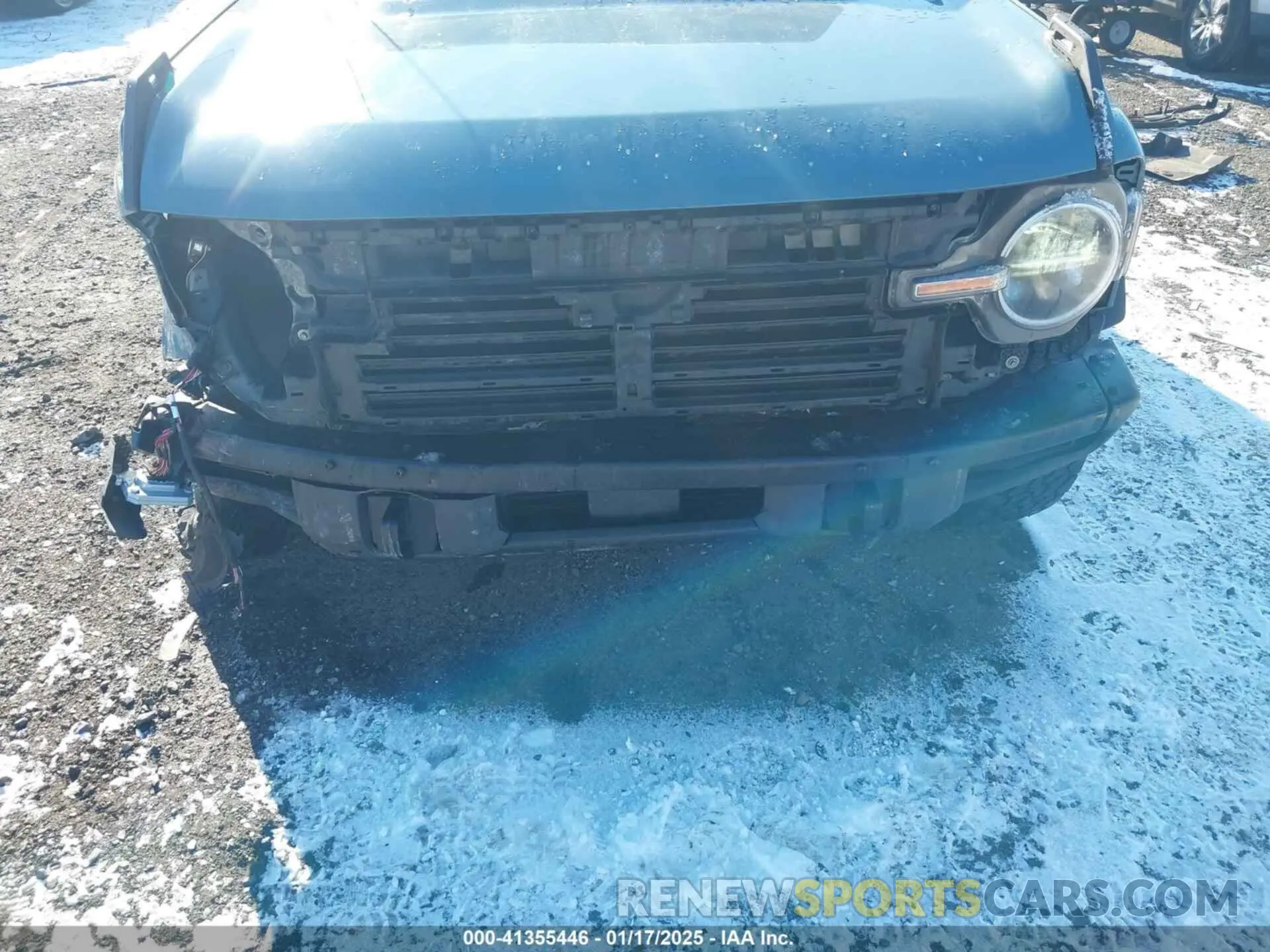 6 fotografías del automóvil dañado 1FMEE5BH2MLB08238 FORD BRONCO 2021