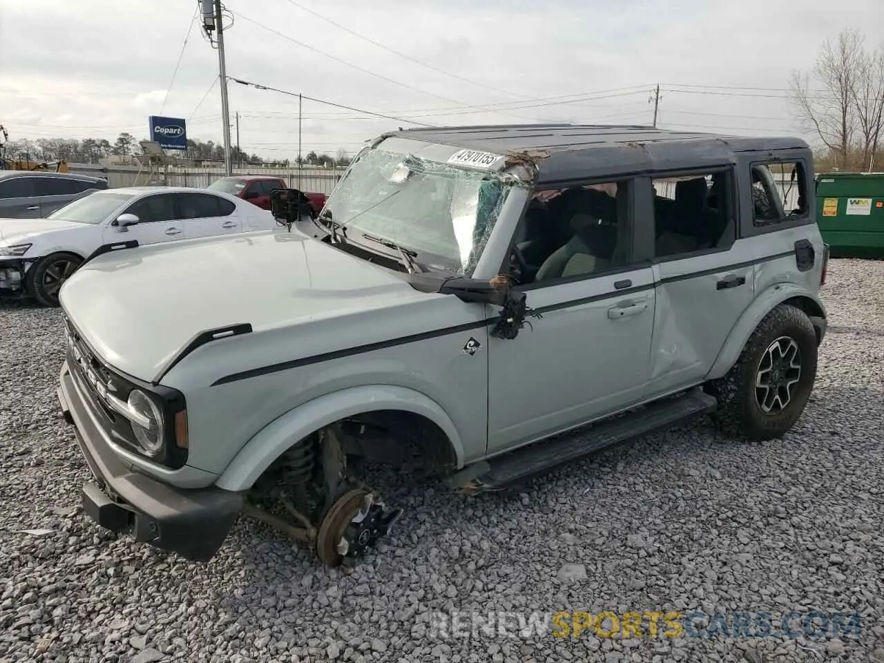 1 fotografías del automóvil dañado 1FMEE5BP2MLA72638 FORD BRONCO 2021
