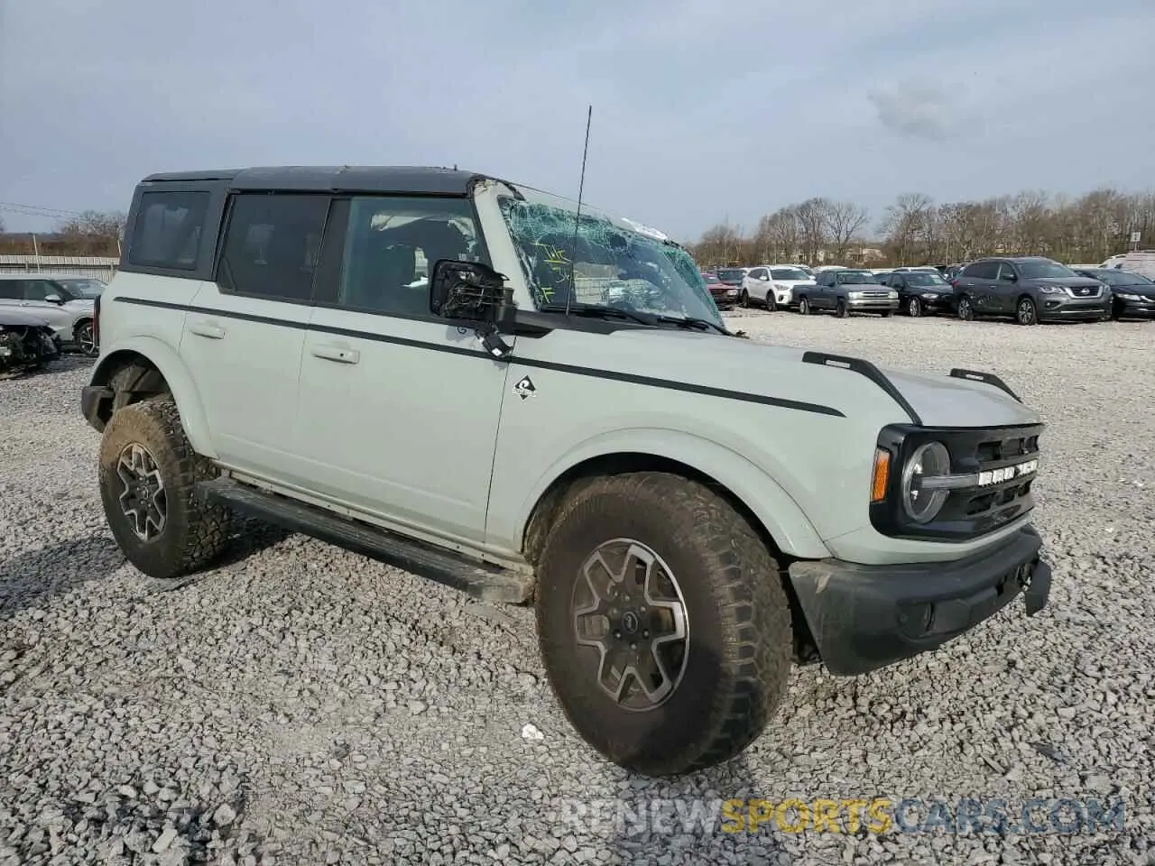 4 fotografías del automóvil dañado 1FMEE5BP2MLA72638 FORD BRONCO 2021