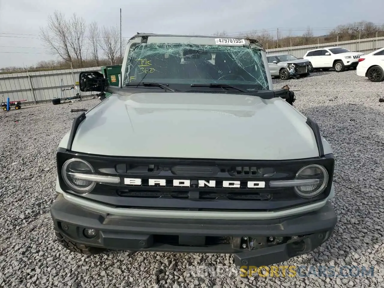 5 fotografías del automóvil dañado 1FMEE5BP2MLA72638 FORD BRONCO 2021