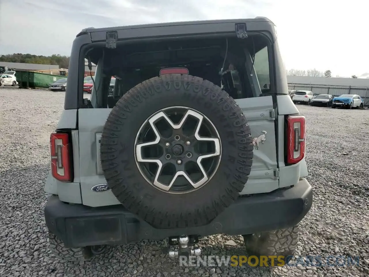 6 fotografías del automóvil dañado 1FMEE5BP2MLA72638 FORD BRONCO 2021