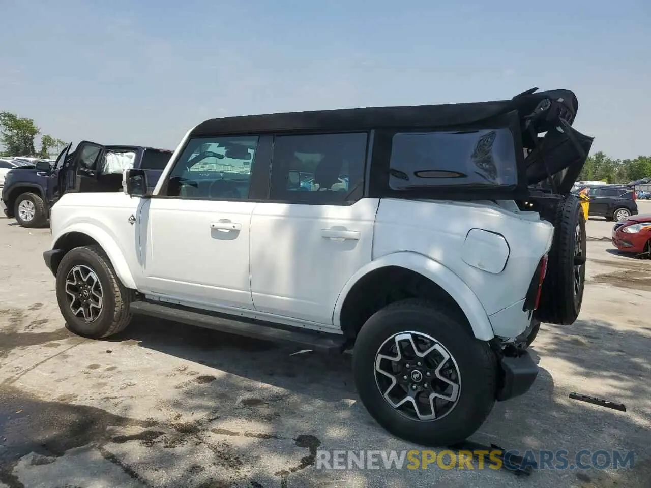 2 fotografías del automóvil dañado 1FMEE5BP2MLA94820 FORD BRONCO 2021