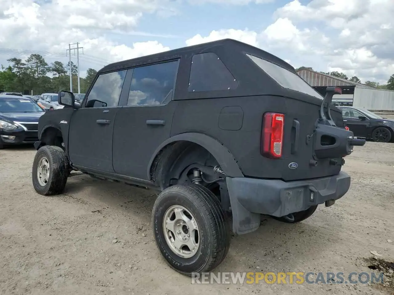 2 fotografías del automóvil dañado 1FMEE5BP4MLA90588 FORD BRONCO 2021