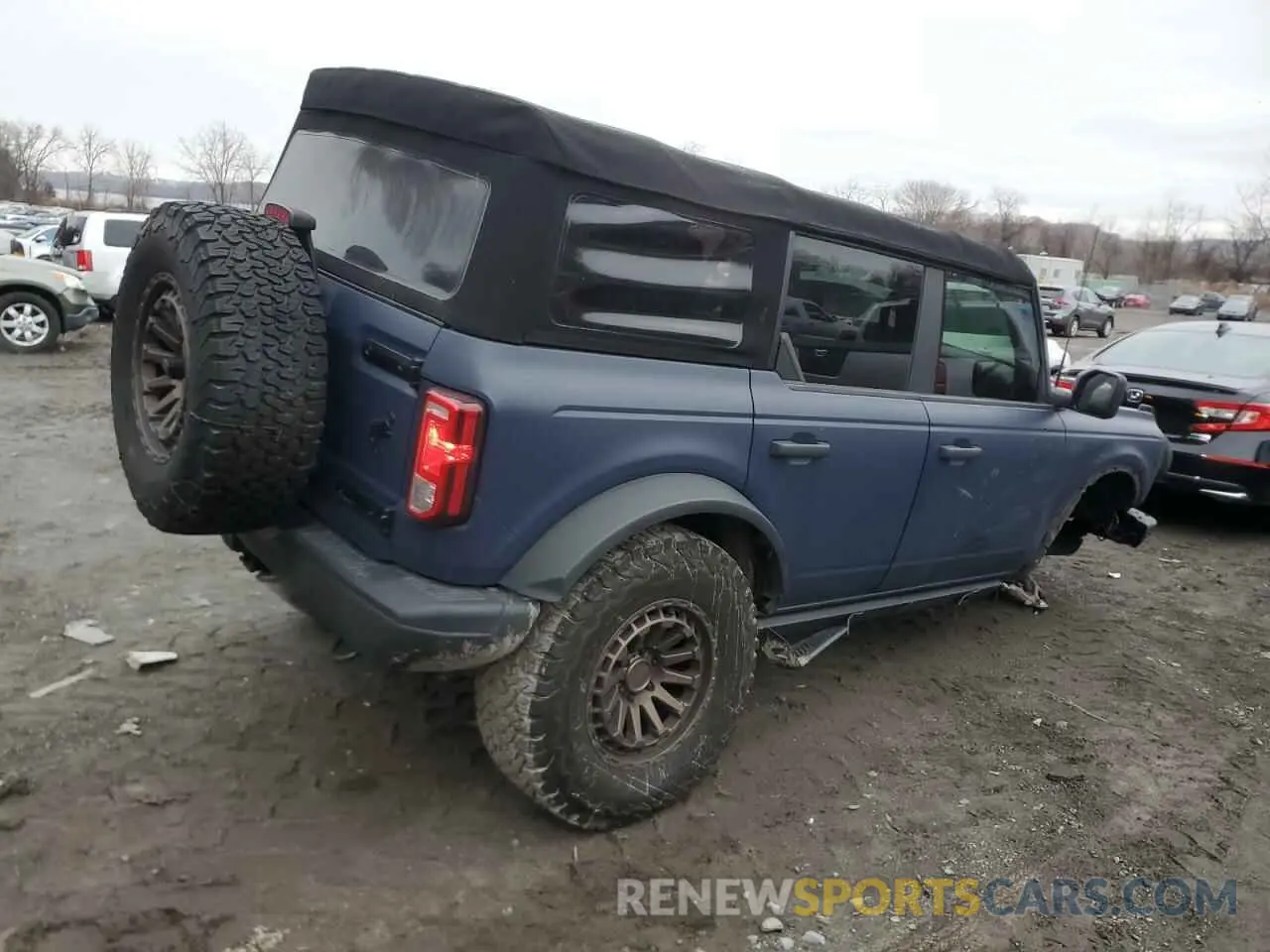 3 fotografías del automóvil dañado 1FMEE5BP4MLB08748 FORD BRONCO 2021
