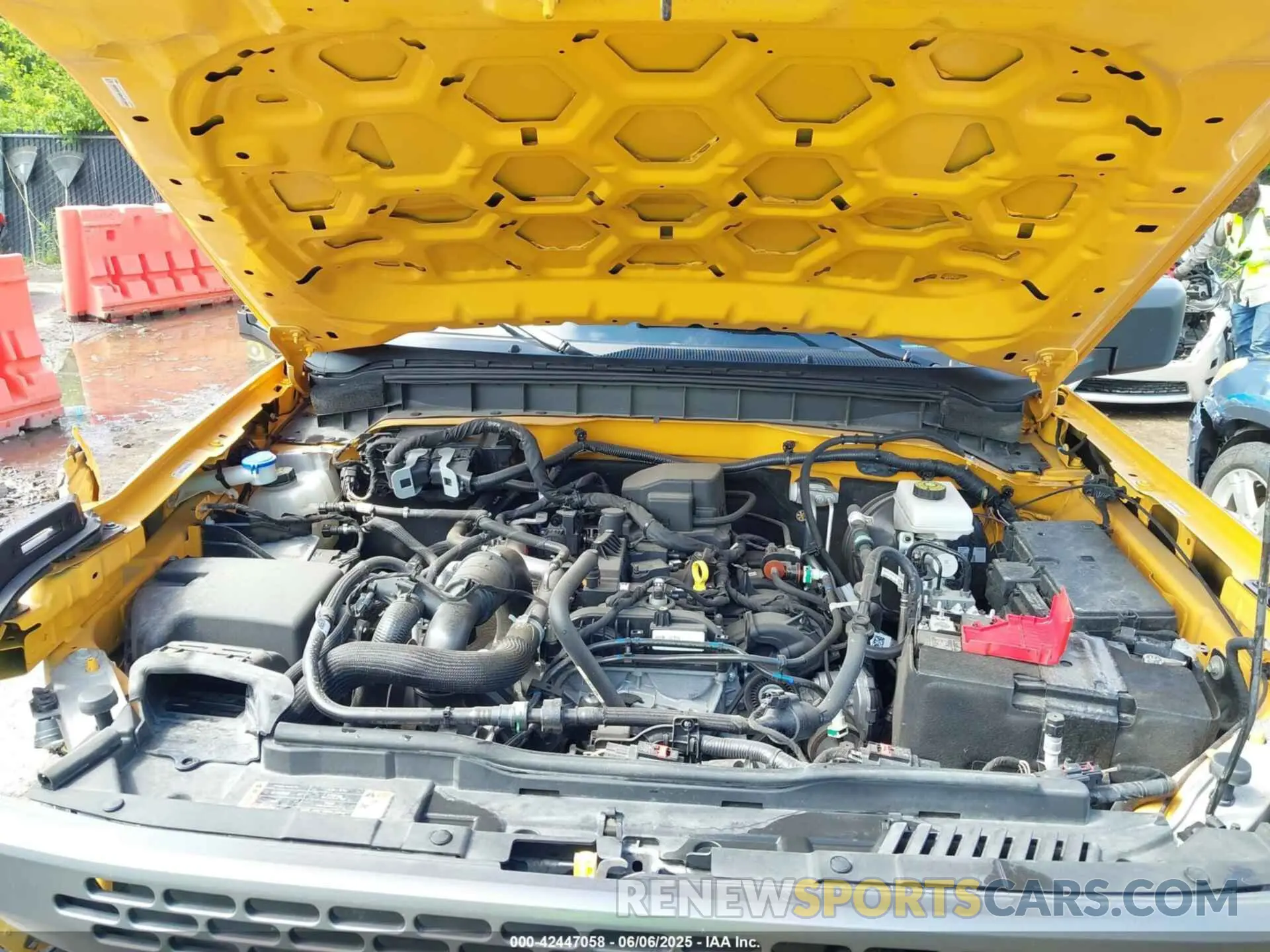 10 fotografías del automóvil dañado 1FMEE5DH0MLA63006 FORD BRONCO 2021