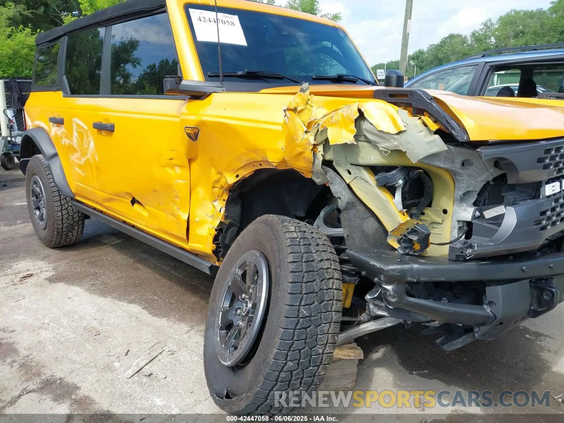 6 fotografías del automóvil dañado 1FMEE5DH0MLA63006 FORD BRONCO 2021