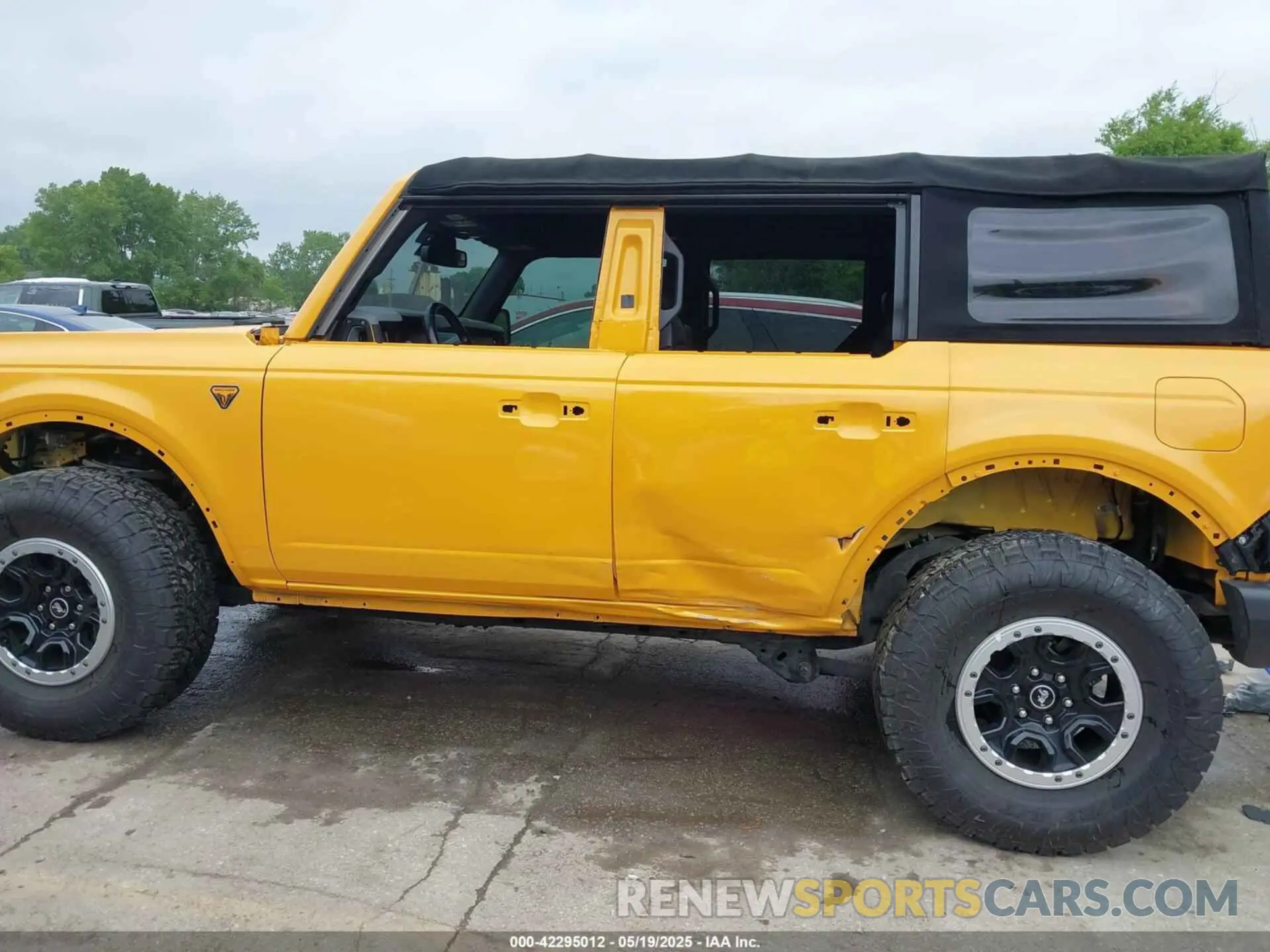 6 fotografías del automóvil dañado 1FMEE5DH3MLA61525 FORD BRONCO 2021