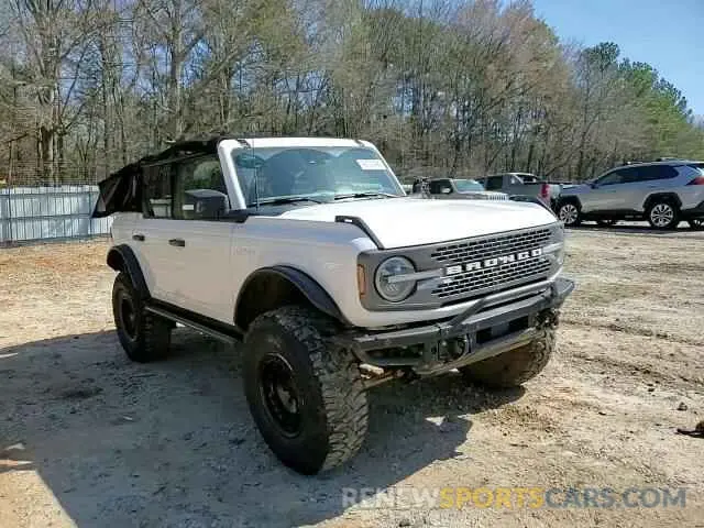 10 fotografías del automóvil dañado 1FMEE5DP2MLA87380 FORD BRONCO 2021
