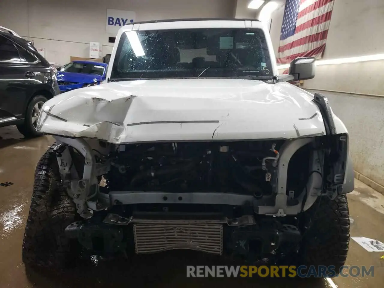 5 fotografías del automóvil dañado 1FMEE5DP2MLA96905 FORD BRONCO 2021