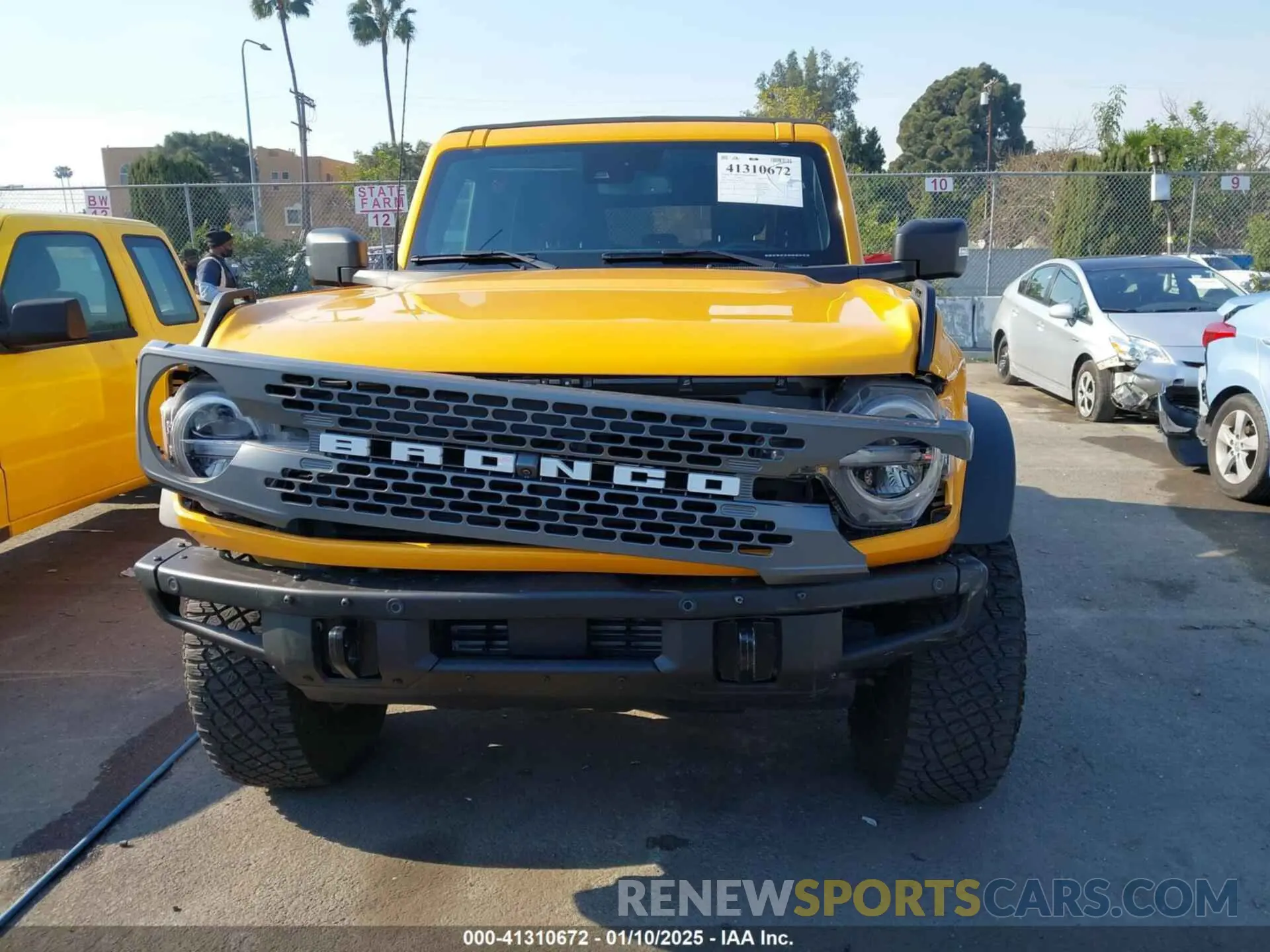 12 fotografías del automóvil dañado 1FMEE5DP3MLA94192 FORD BRONCO 2021