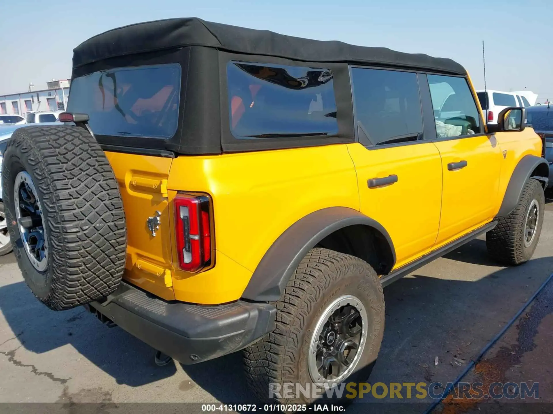4 fotografías del automóvil dañado 1FMEE5DP3MLA94192 FORD BRONCO 2021