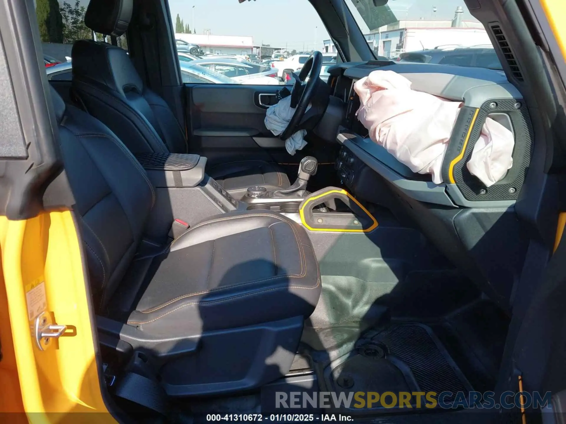 5 fotografías del automóvil dañado 1FMEE5DP3MLA94192 FORD BRONCO 2021