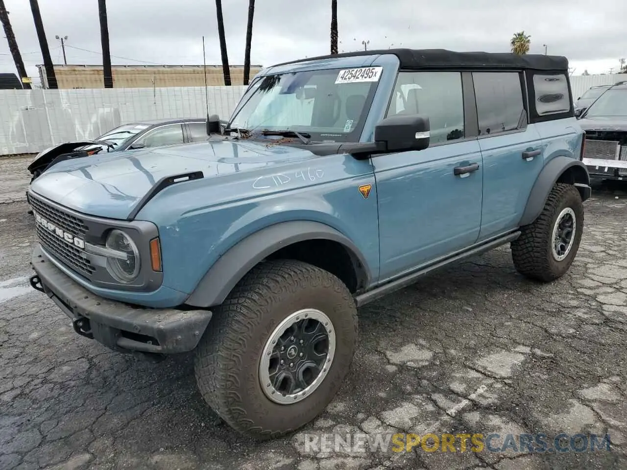 1 fotografías del automóvil dañado 1FMEE5DP4MLA90474 FORD BRONCO 2021