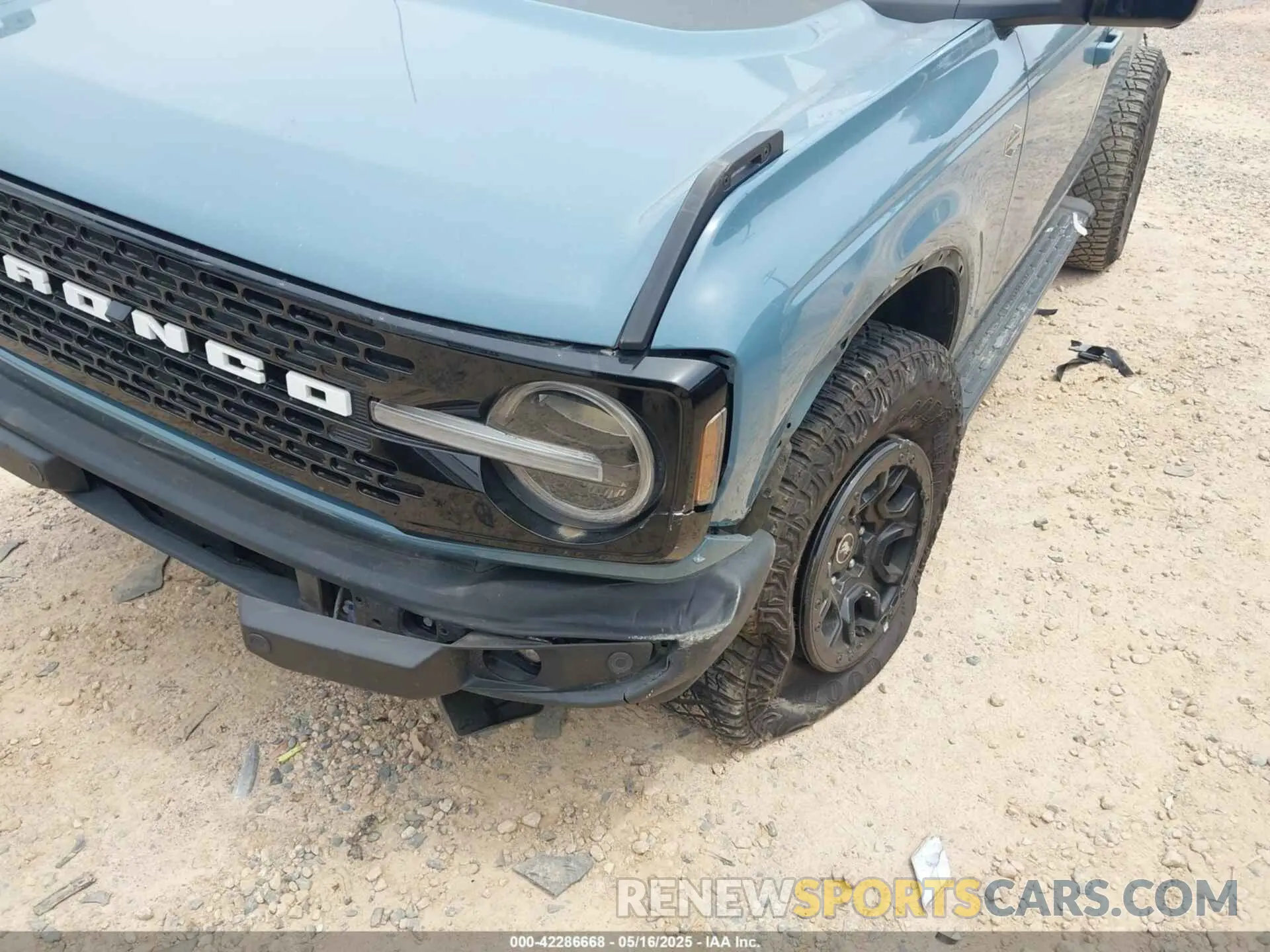 6 fotografías del automóvil dañado 1FMEE5DP5MLA71724 FORD BRONCO 2021