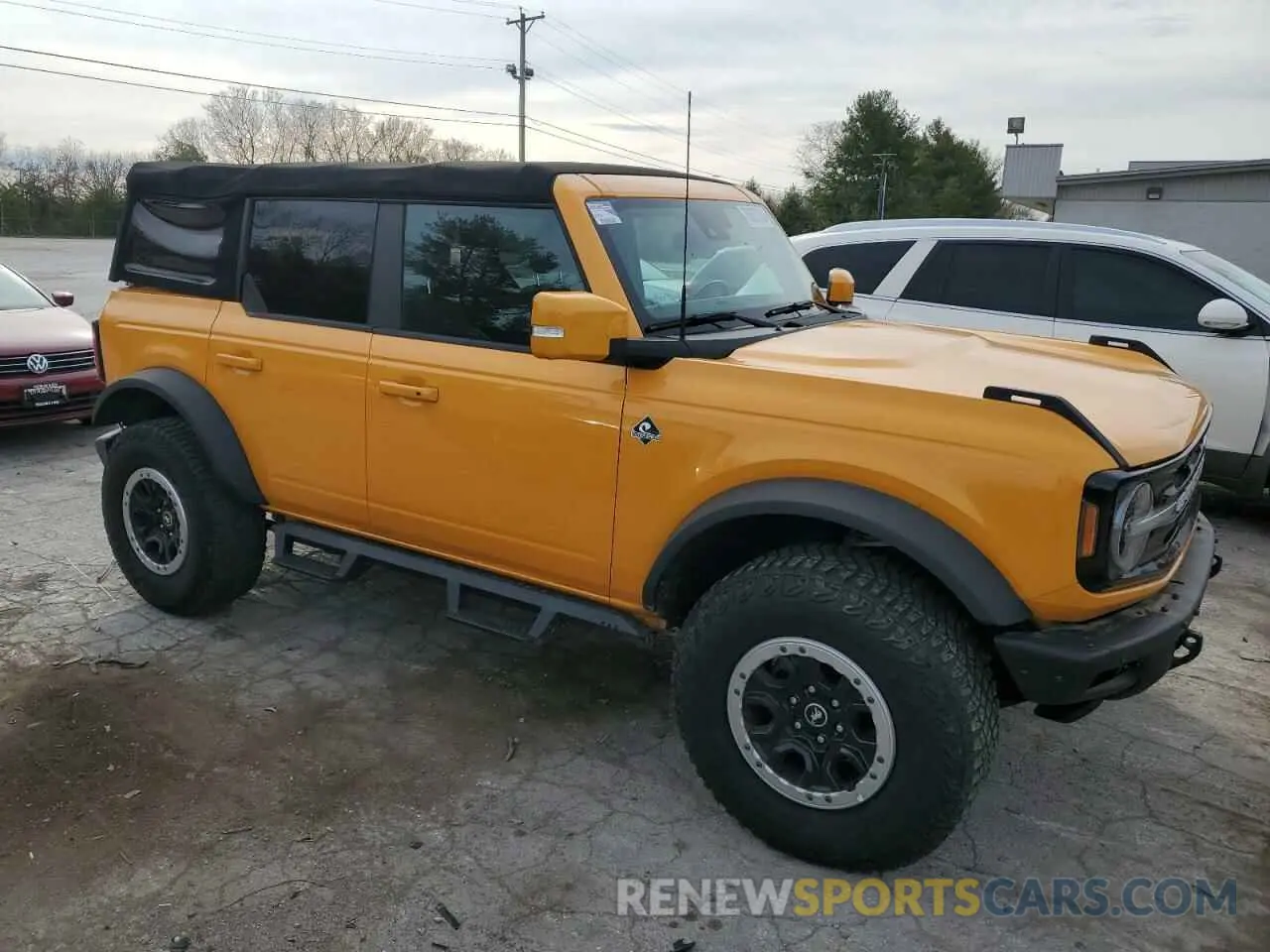 4 fotografías del automóvil dañado 1FMEE5DP6MLA88337 FORD BRONCO 2021