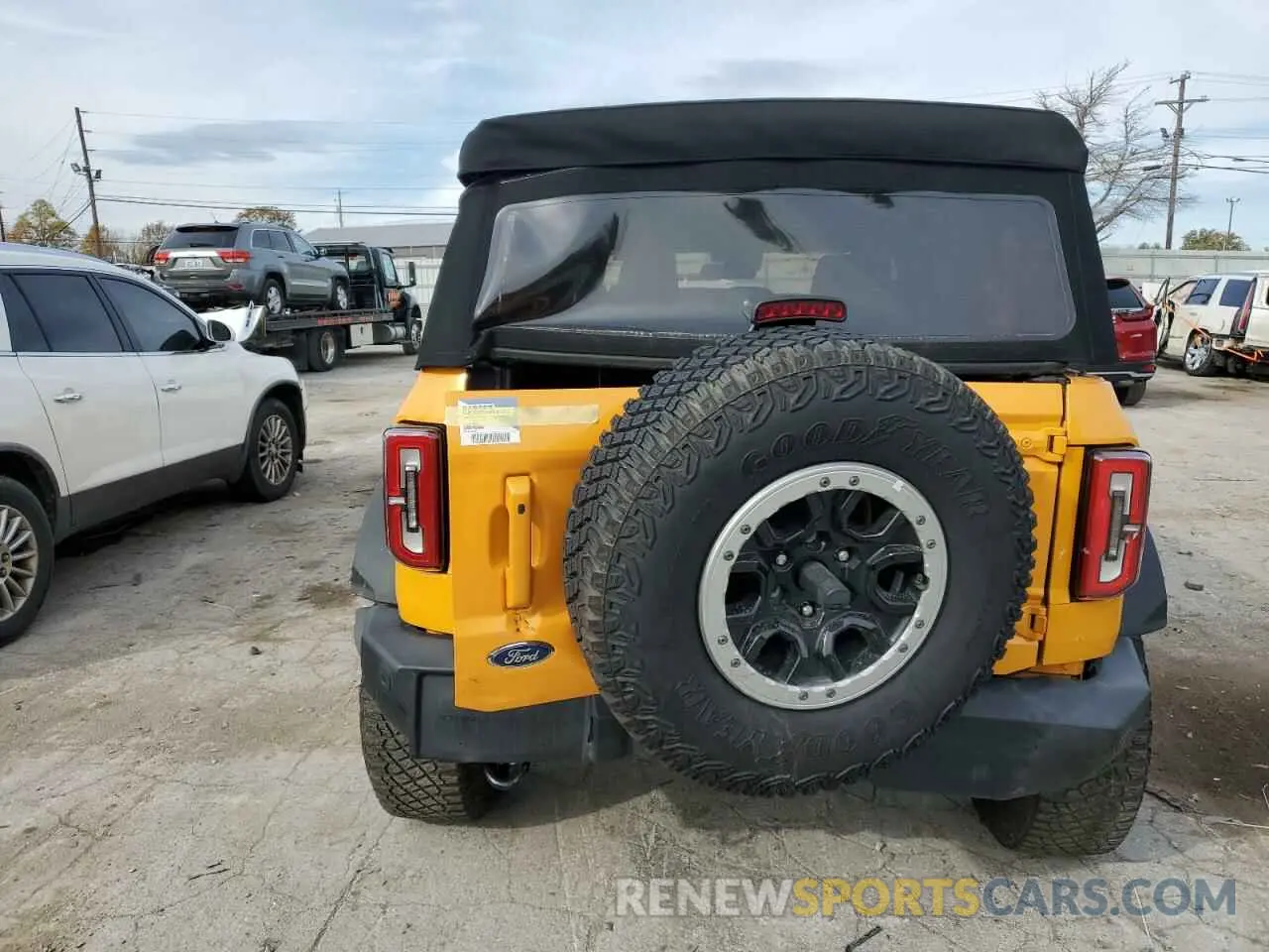 6 fotografías del automóvil dañado 1FMEE5DP6MLA88337 FORD BRONCO 2021