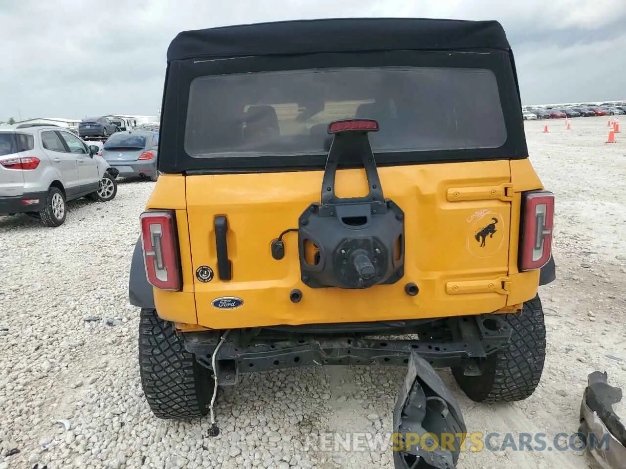 6 fotografías del automóvil dañado 1FMEE5DP9MLA93791 FORD BRONCO 2021