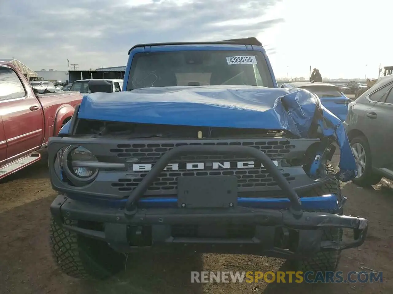 5 fotografías del automóvil dañado 1FMEE5DP9MLA96464 FORD BRONCO 2021