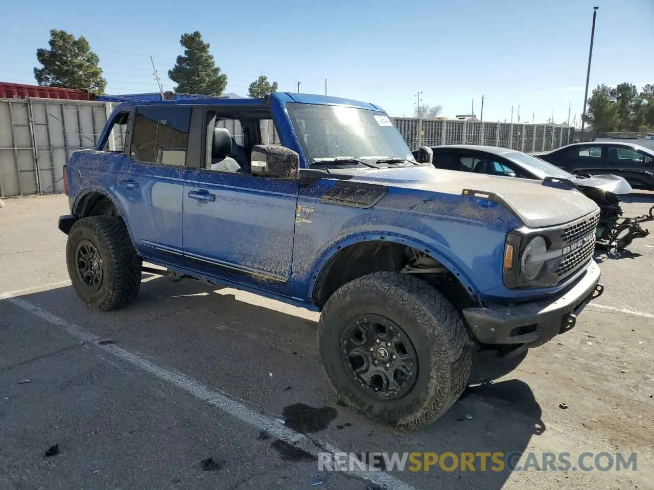 4 fotografías del automóvil dañado 1FMEE5EP0MLA40086 FORD BRONCO 2021