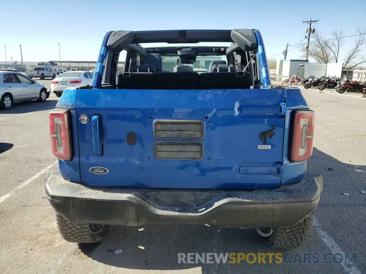 6 fotografías del automóvil dañado 1FMEE5EP0MLA40086 FORD BRONCO 2021