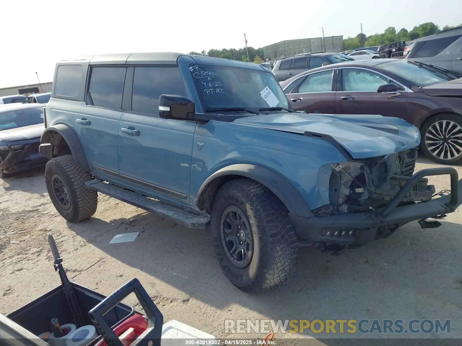 1 fotografías del automóvil dañado 1FMEE5EPXMLA43075 FORD BRONCO 2021