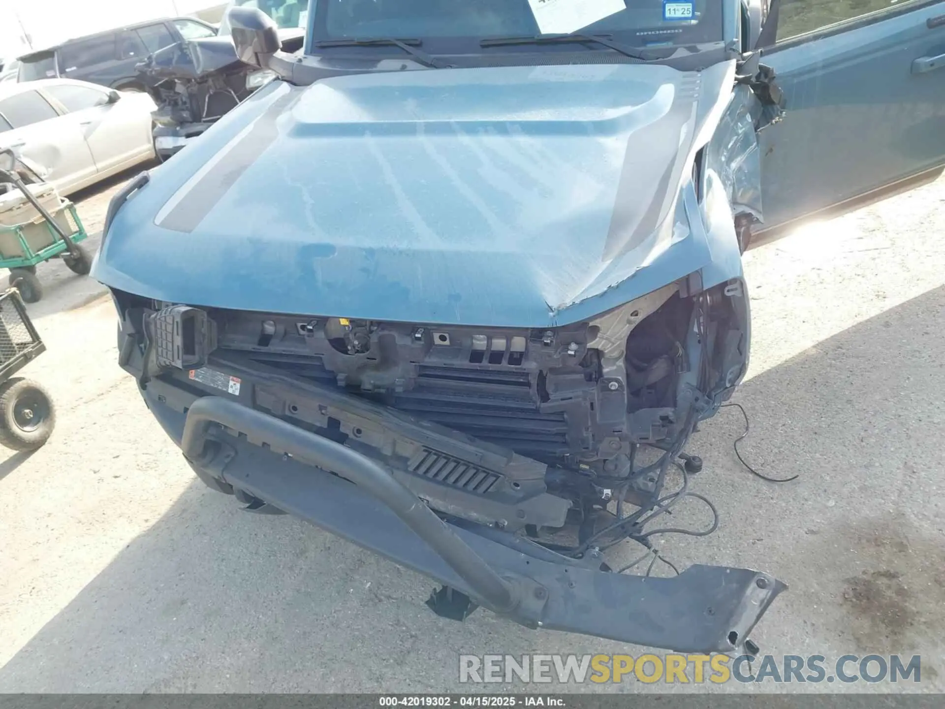 6 fotografías del automóvil dañado 1FMEE5EPXMLA43075 FORD BRONCO 2021
