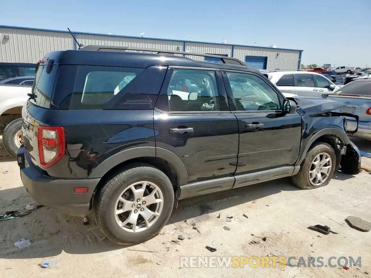 3 fotografías del automóvil dañado 3FMCR9A60MRB19680 FORD BRONCO 2021