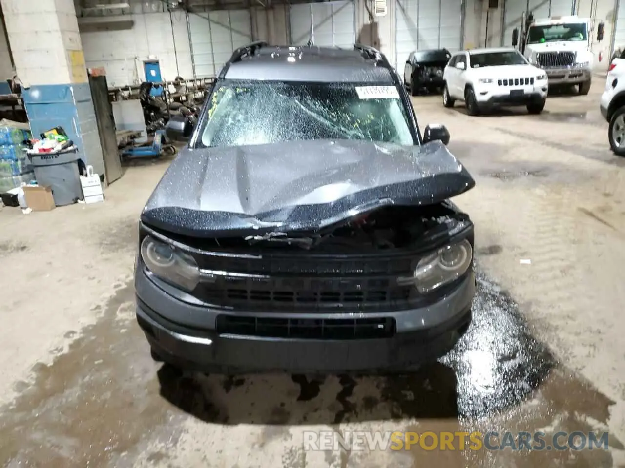 5 fotografías del automóvil dañado 3FMCR9A61MRA16803 FORD BRONCO 2021