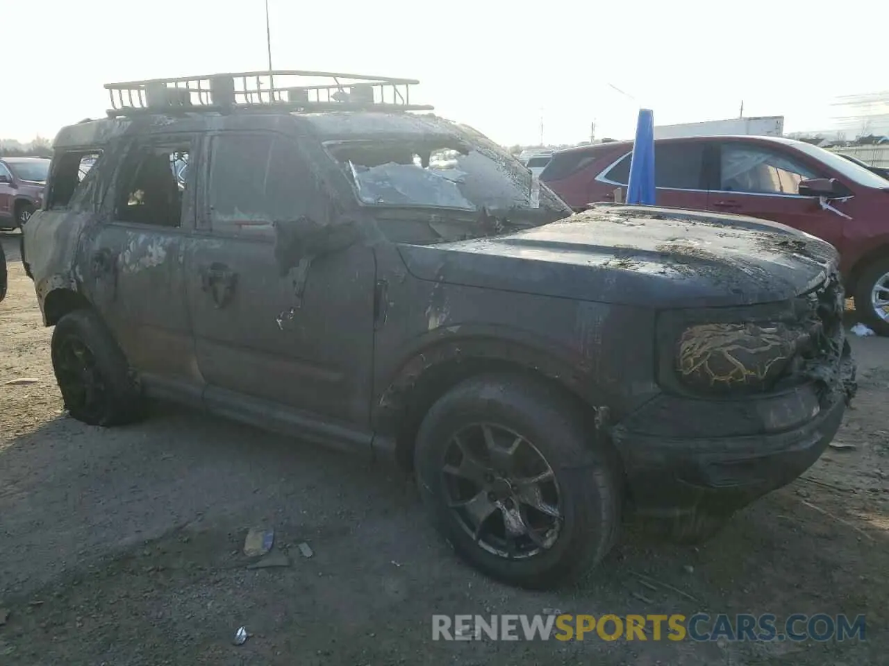 4 fotografías del automóvil dañado 3FMCR9A63MRA21470 FORD BRONCO 2021