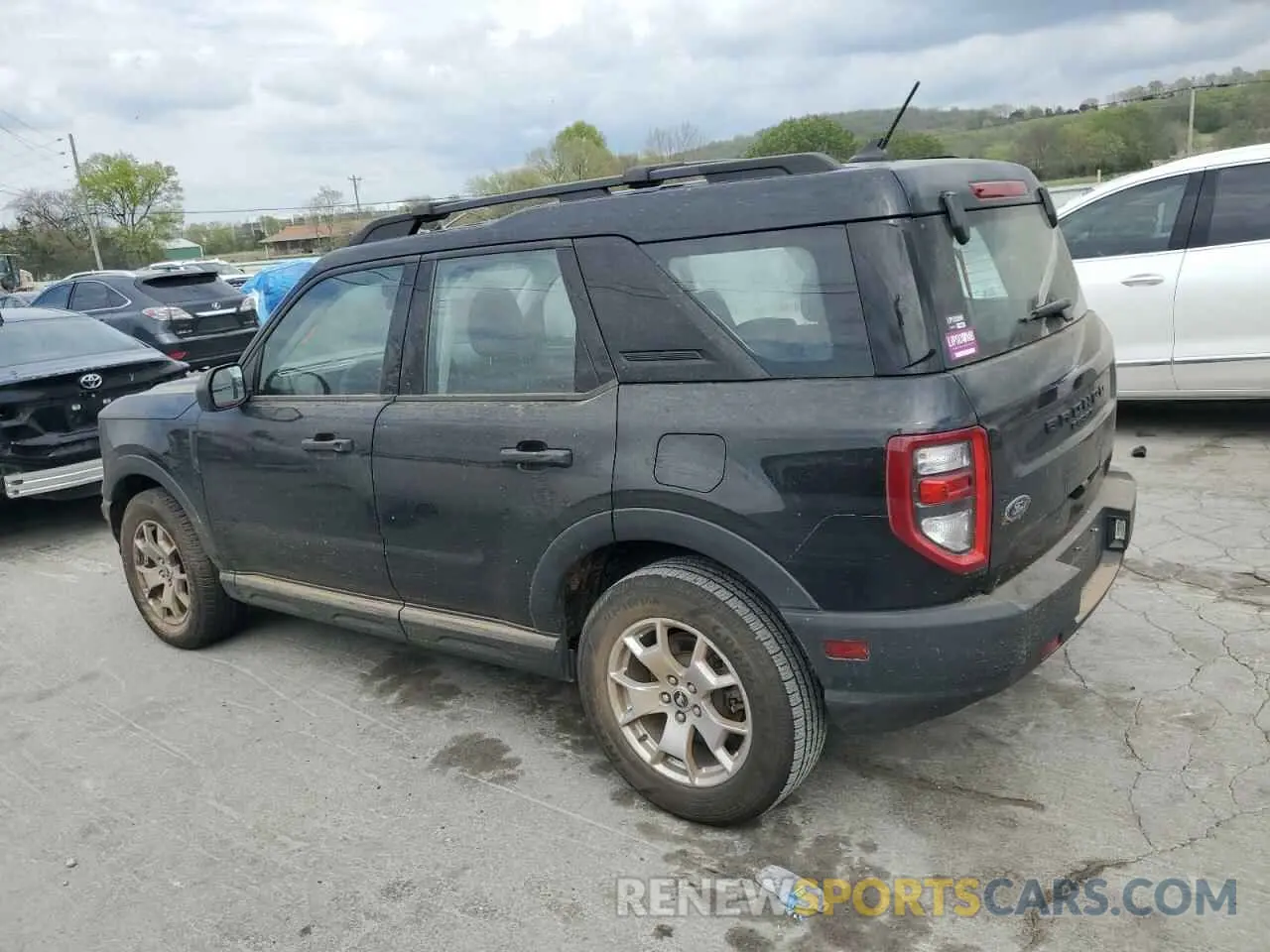 2 fotografías del automóvil dañado 3FMCR9A63MRA28323 FORD BRONCO 2021
