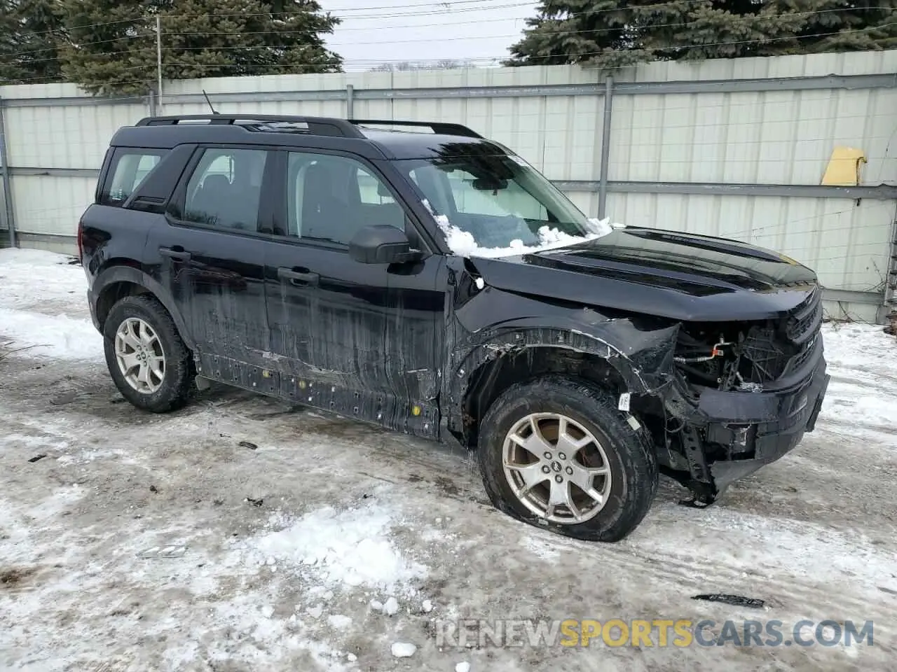 4 fotografías del automóvil dañado 3FMCR9A64MRA61802 FORD BRONCO 2021