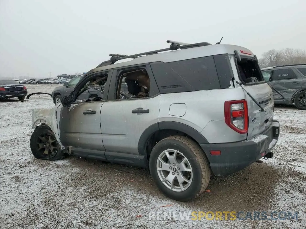 2 fotografías del automóvil dañado 3FMCR9A64MRB33050 FORD BRONCO 2021