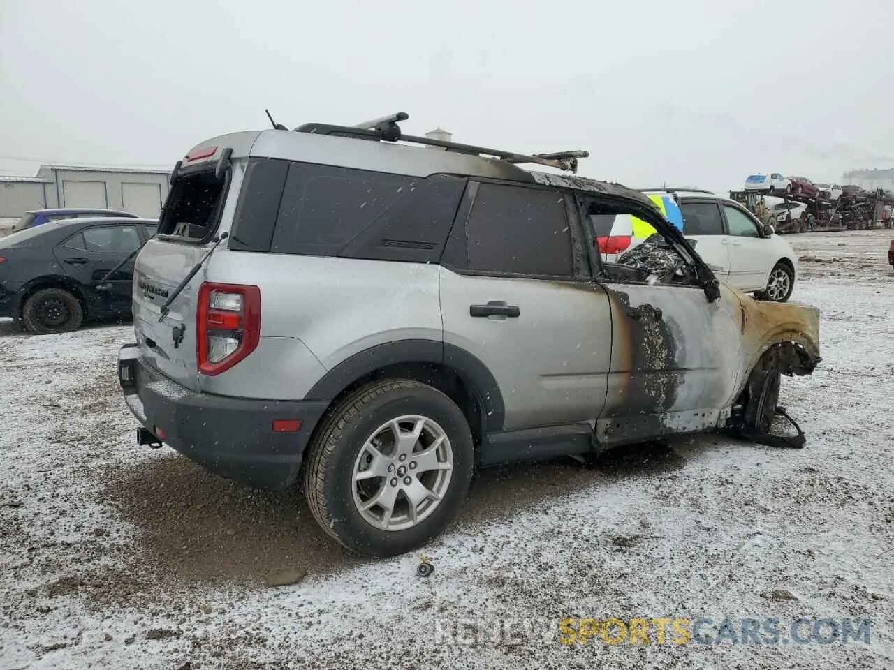 3 fotografías del automóvil dañado 3FMCR9A64MRB33050 FORD BRONCO 2021