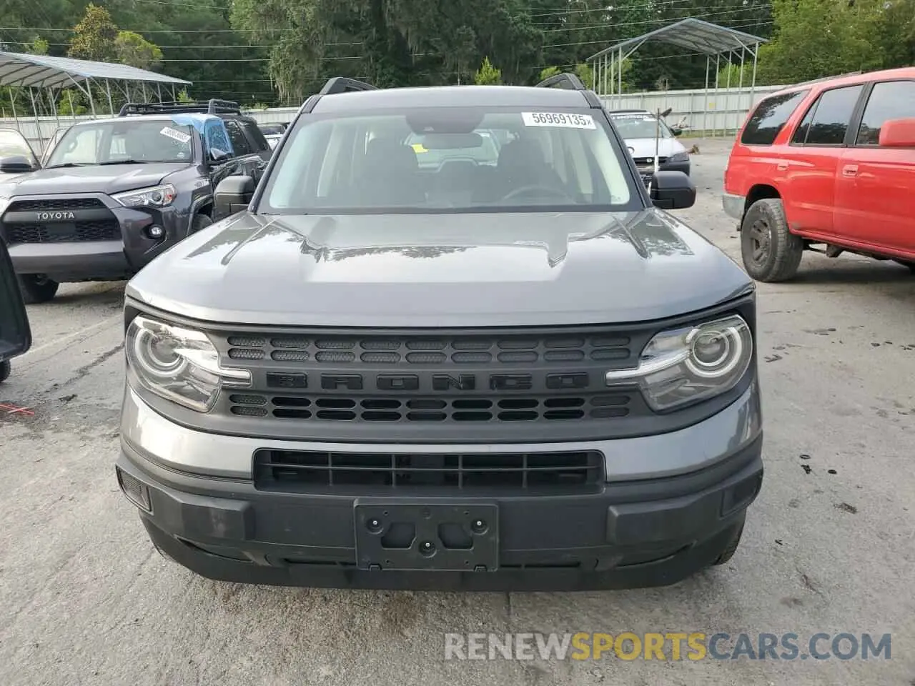 5 fotografías del automóvil dañado 3FMCR9A65MRA02581 FORD BRONCO 2021
