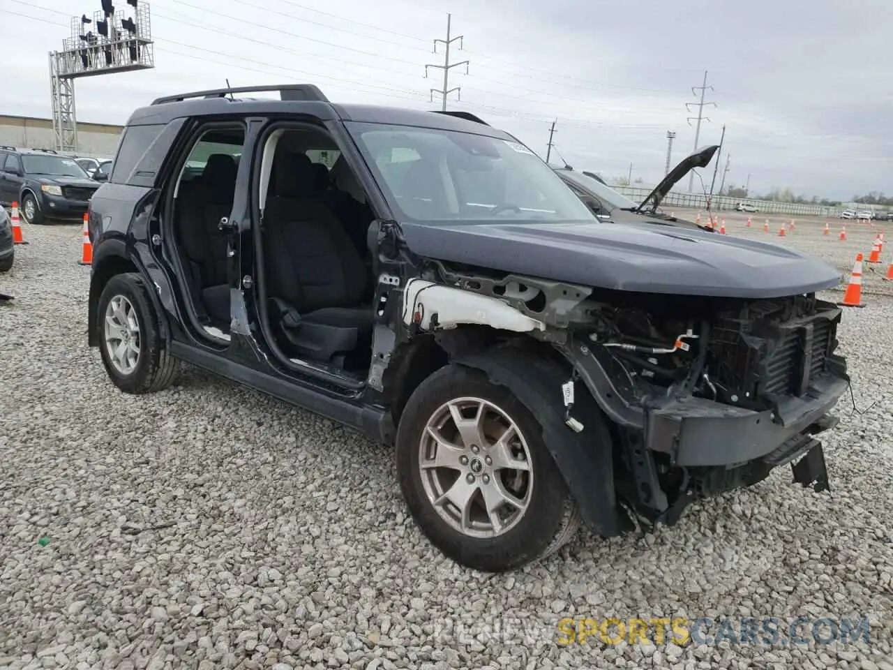 4 fotografías del automóvil dañado 3FMCR9A66MRA16246 FORD BRONCO 2021