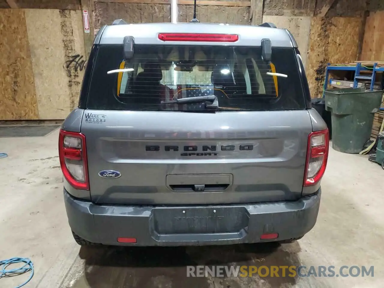 6 fotografías del automóvil dañado 3FMCR9A66MRB01989 FORD BRONCO 2021