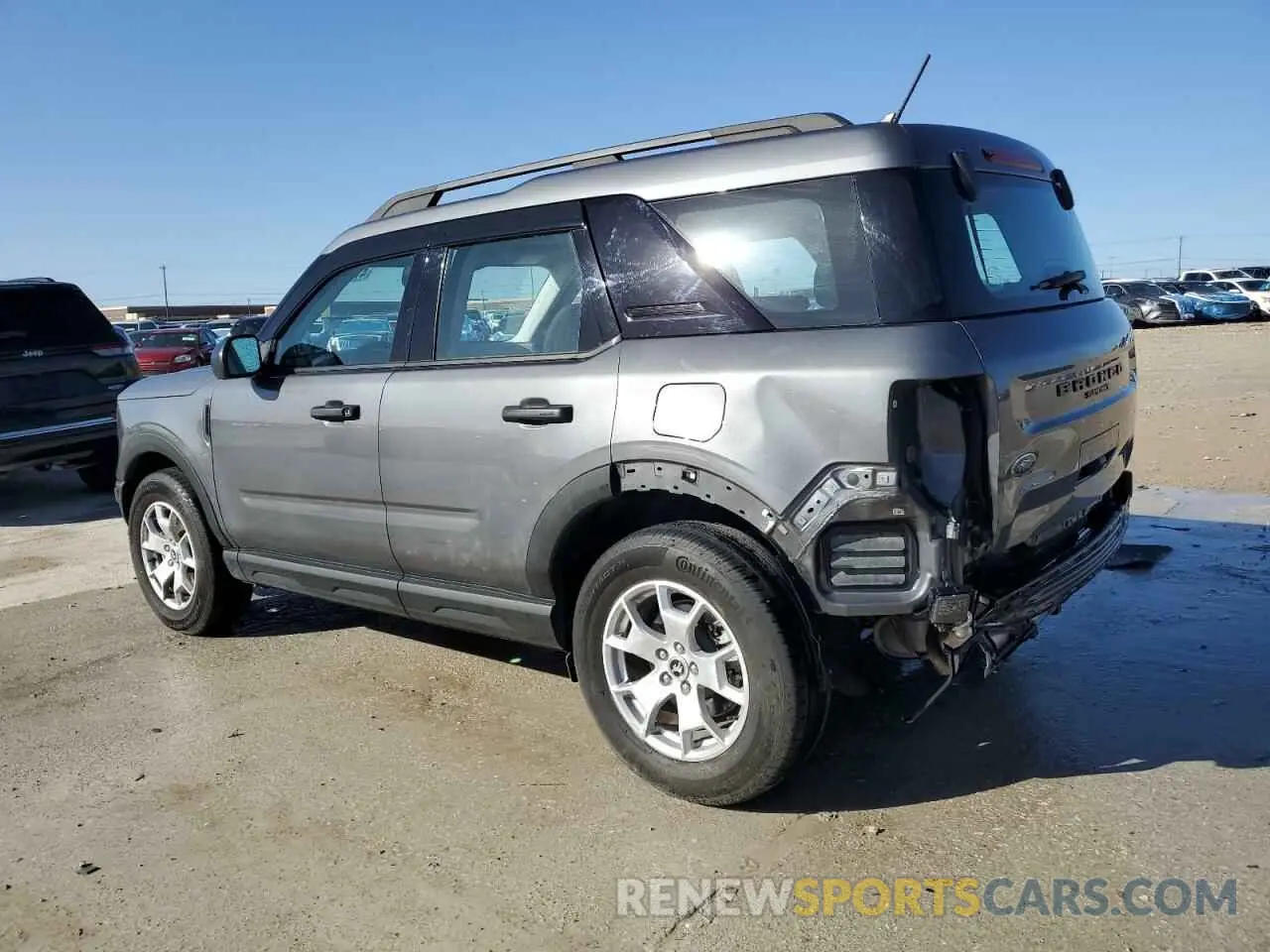 2 fotografías del automóvil dañado 3FMCR9A69MRA59981 FORD BRONCO 2021