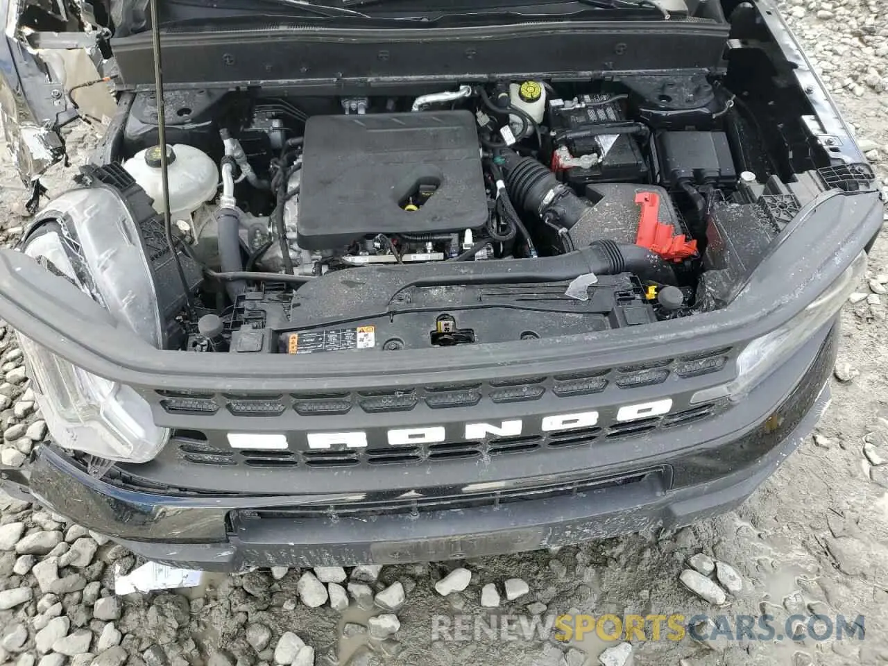 12 fotografías del automóvil dañado 3FMCR9A6XMRA27122 FORD BRONCO 2021